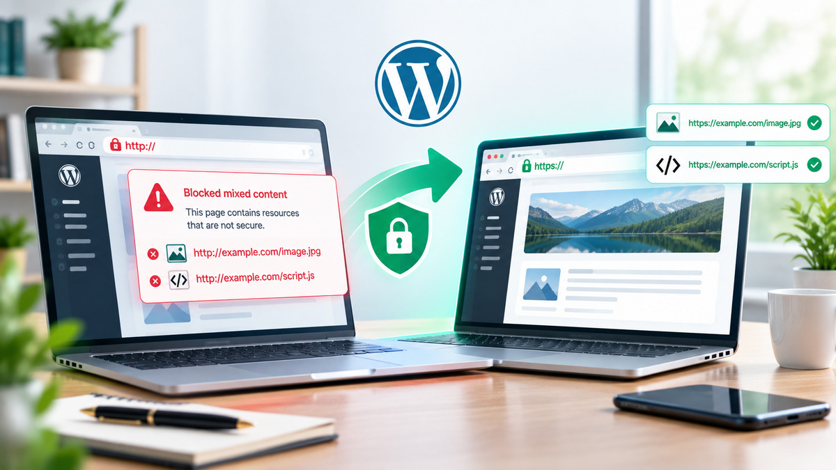 How to Fix Blocked Mixed Content Issue in WordPress
