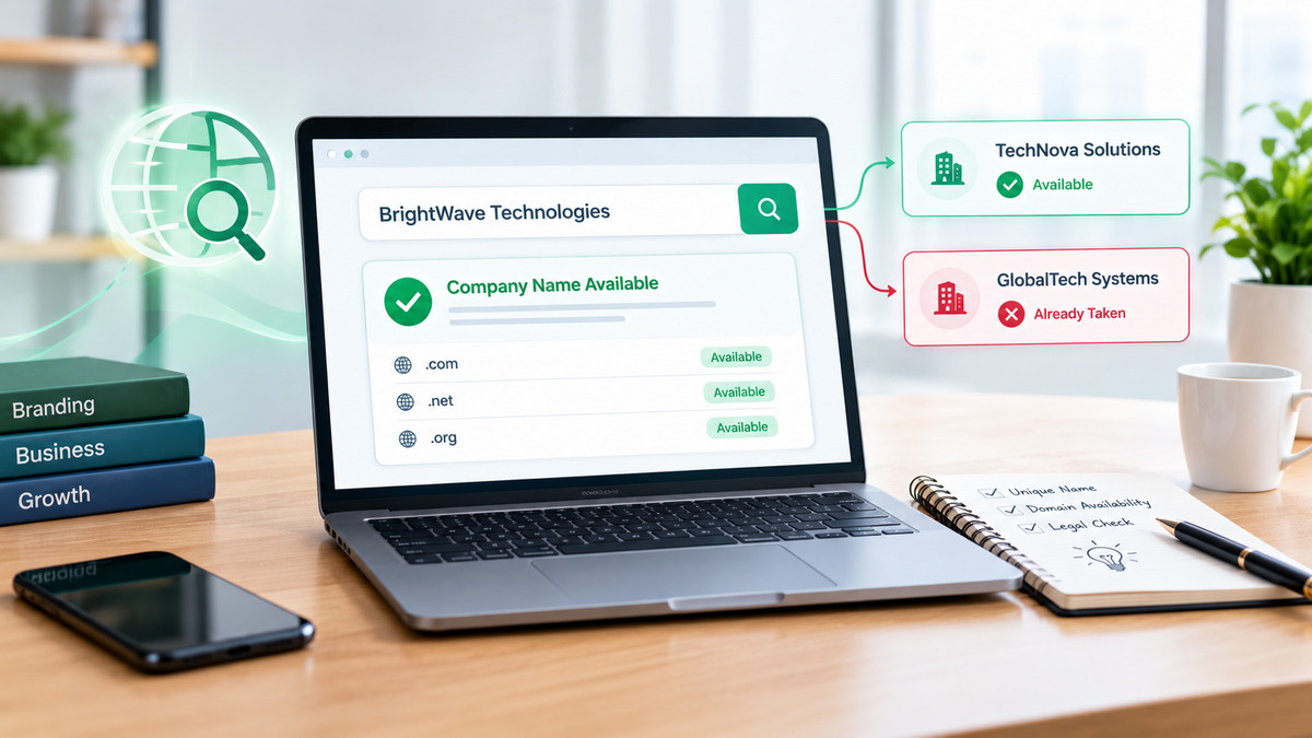 How to Check Business Brand Name Availability Online