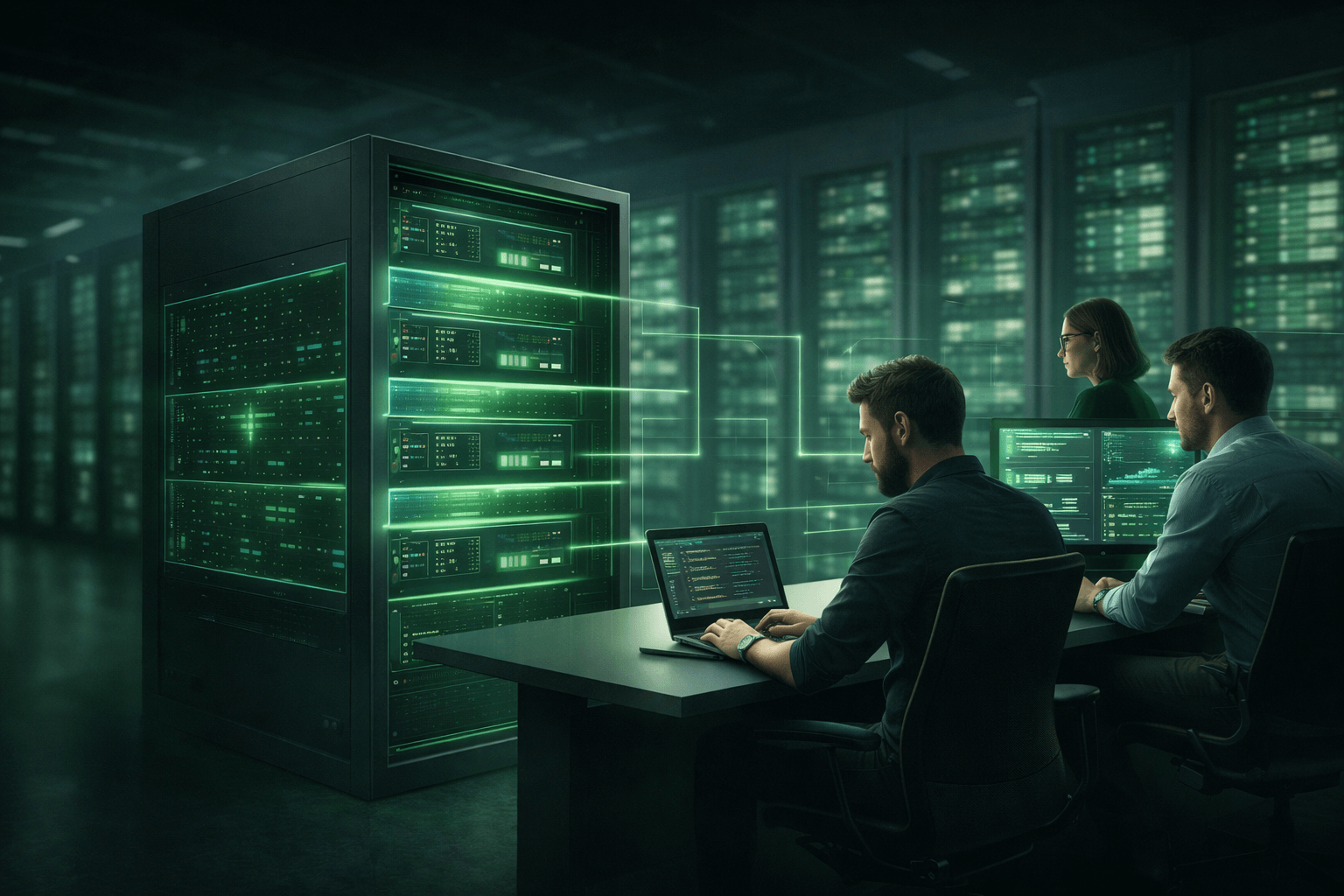 VPS hosting with dedicated CPU, memory, and storage